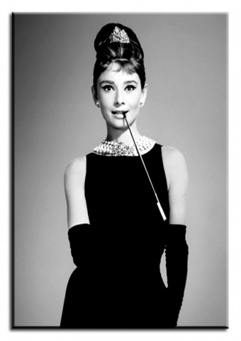 Audrey Hepburn, 60 x 90cm