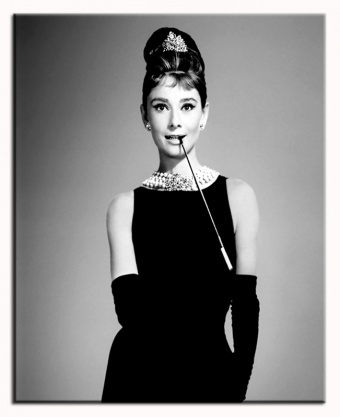 Audrey Hepburn, 70 x 50cm