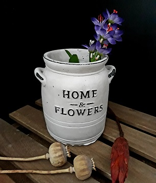 Kameninový kvetináč Home & Flowers