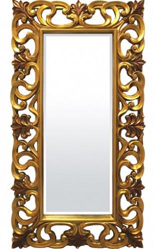 Zlaté barokové zrkadlo
