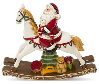 Santa Claus na koni