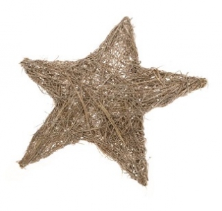 Hviezda z prútia, 25cm