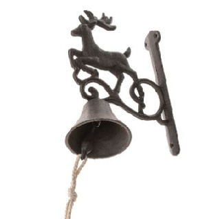 Liatinový zvon s jeleňom